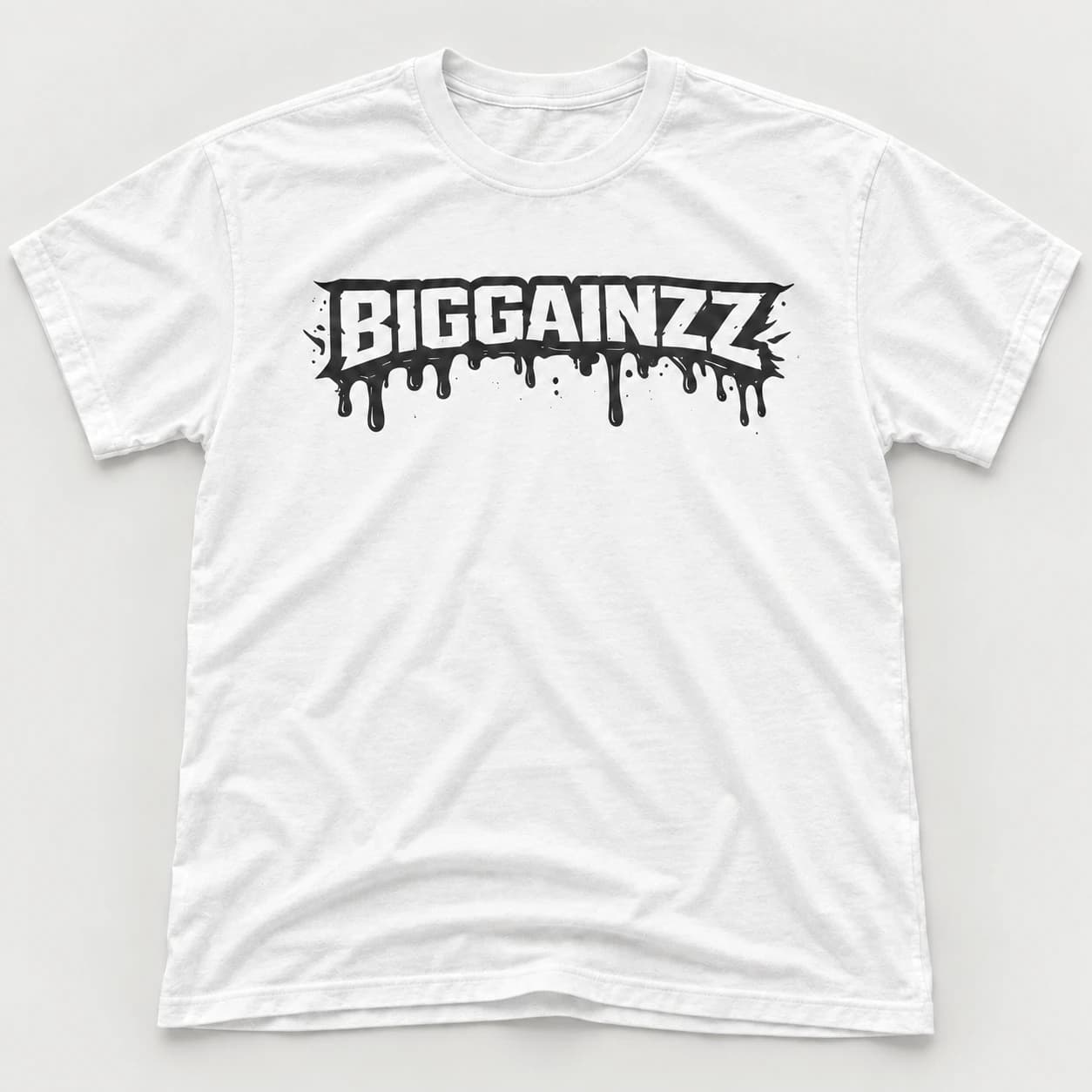 BIGGAINZZ Tee — front