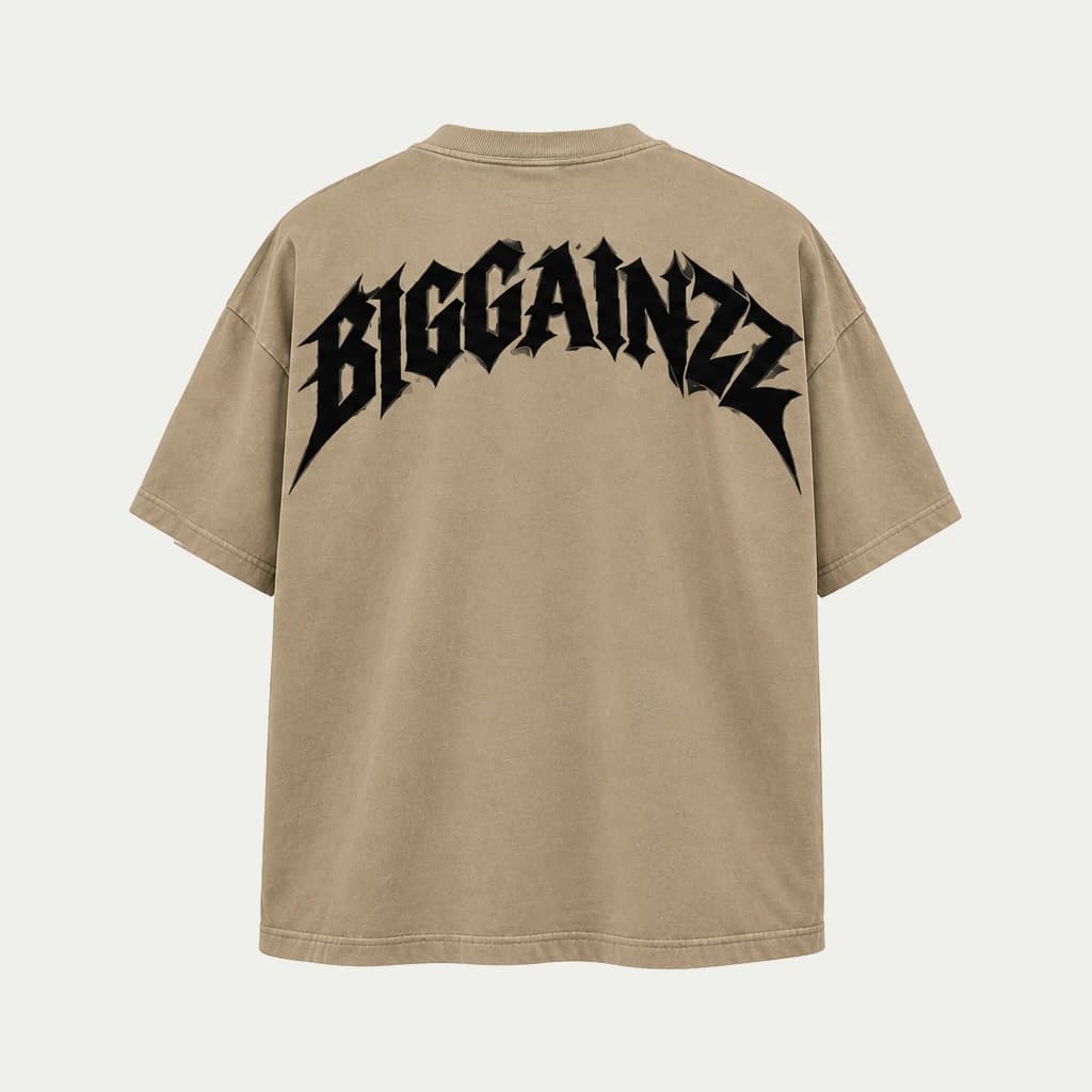 BIGGAINZZ Royal Tee — back