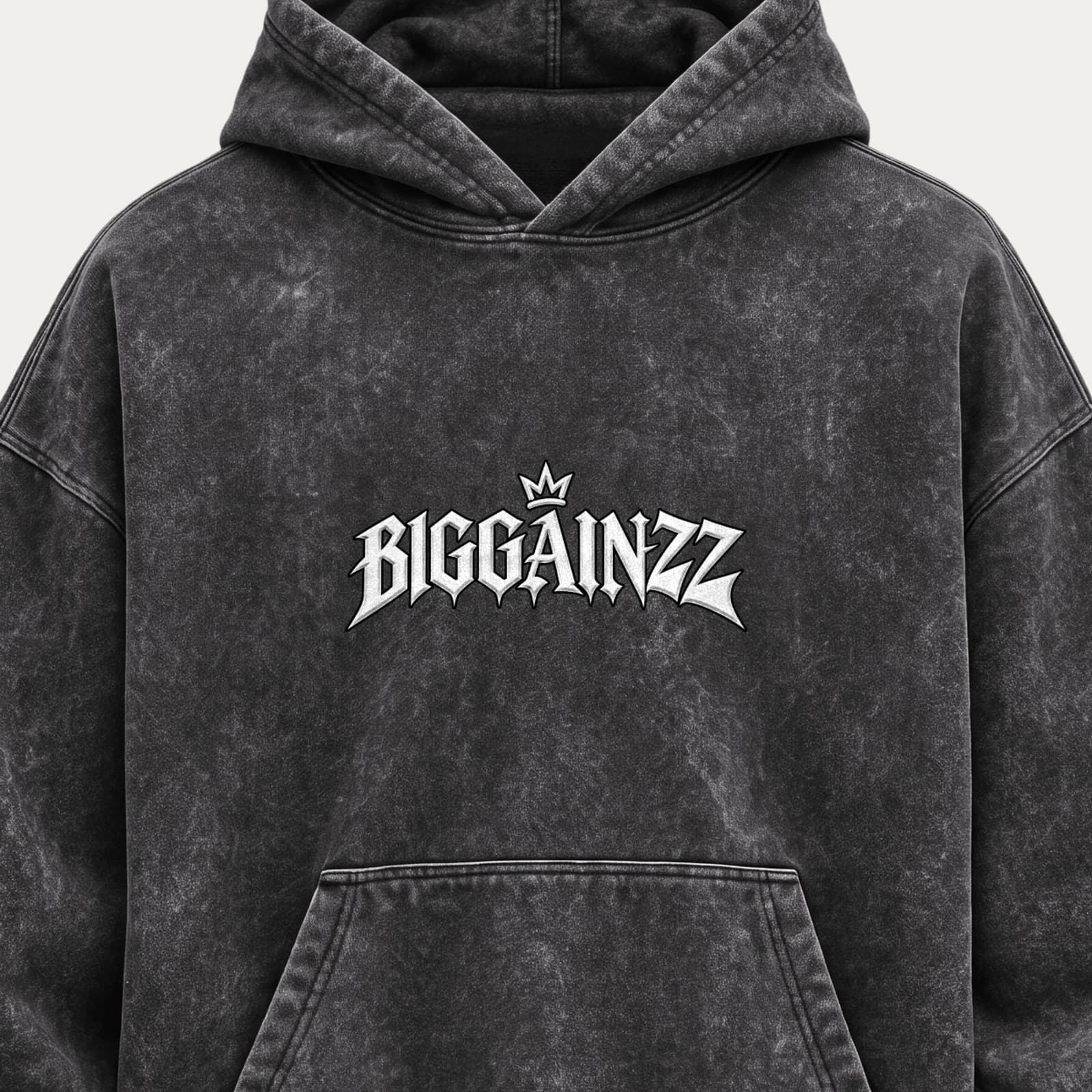 BIGGAINZZ Hoodie — chest
